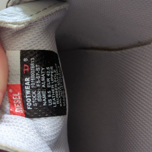 Diesel tennis shoes - Picture 9 of 9